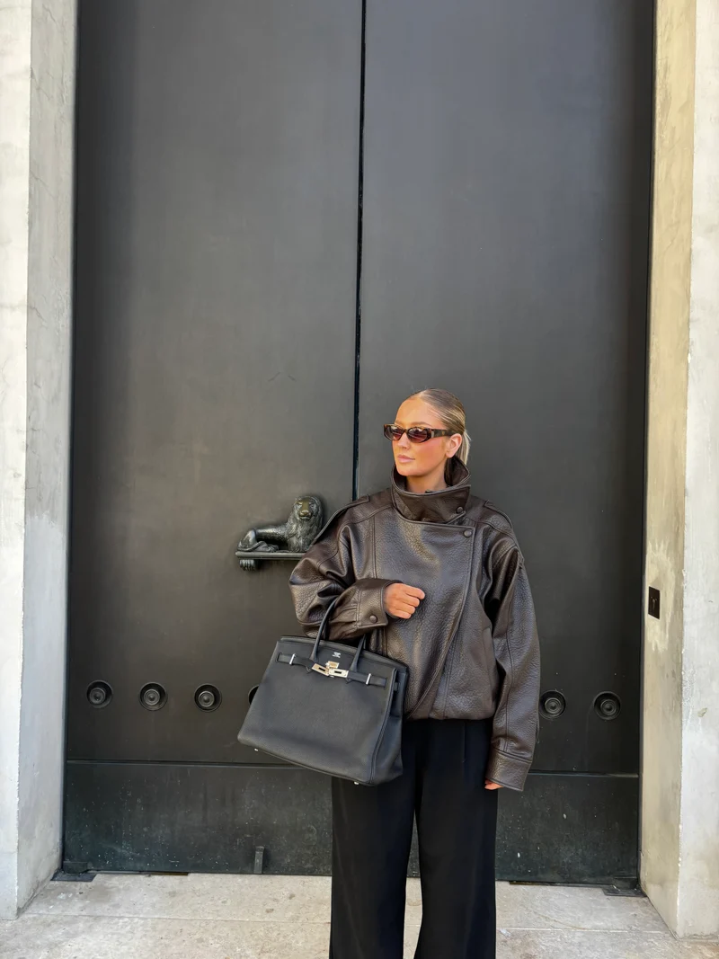 Hermès Black Birkin 35 Retourne Togo Ledertasche mit Palladium-Hardware 2015