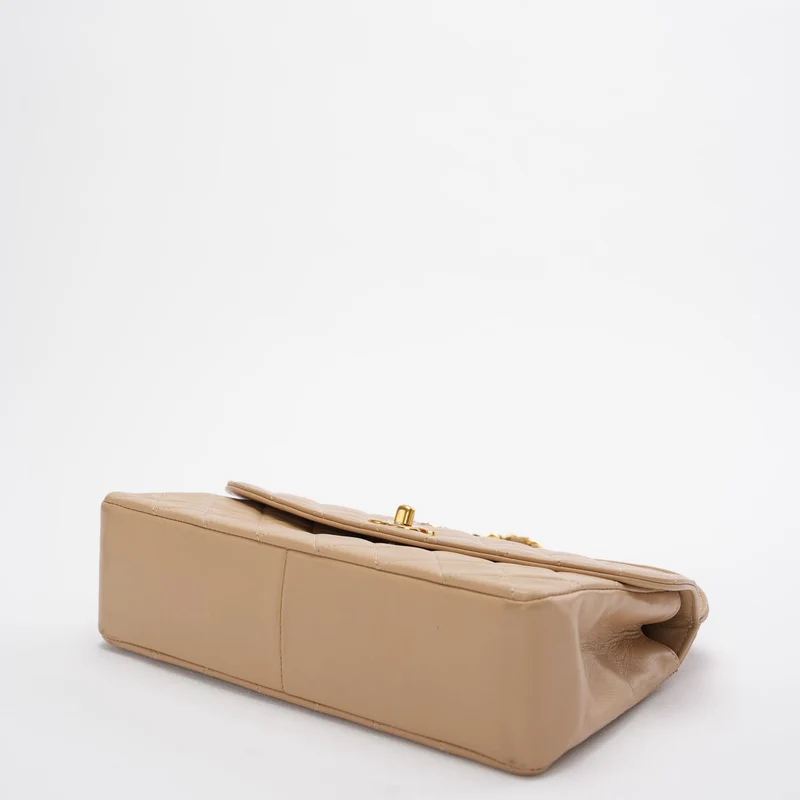 Chanel Beige Vintage Zeitlose Trendy Flap Bag 2011-2012