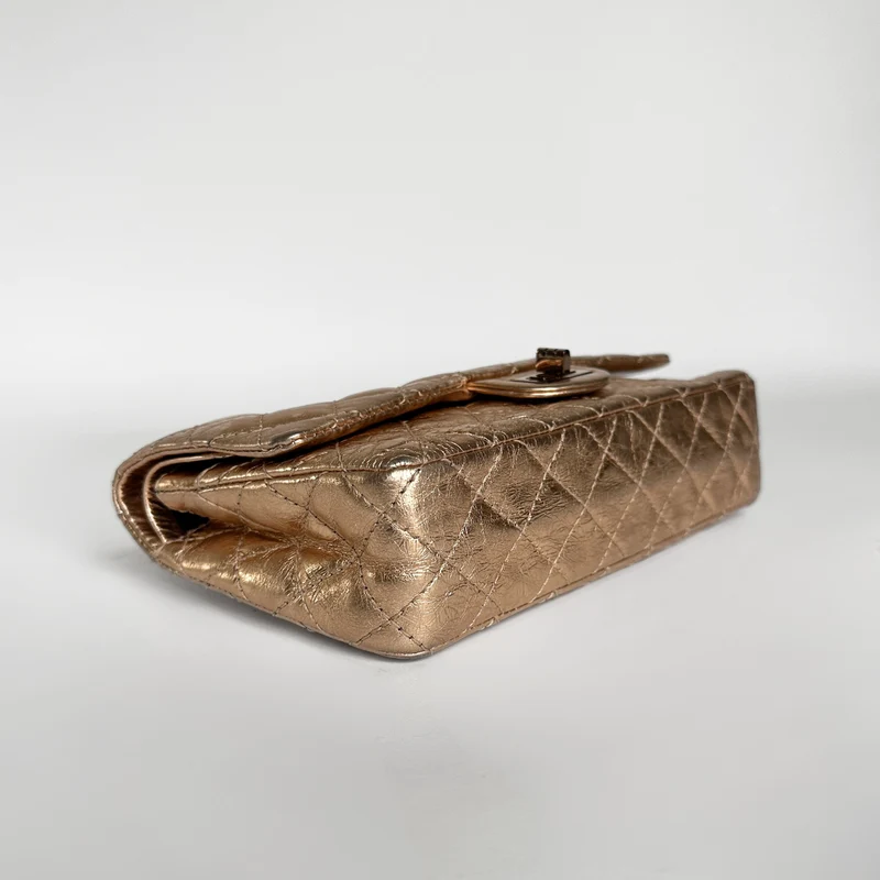 Chanel 2.55 Handtasche aus gealtertem Kalbsleder