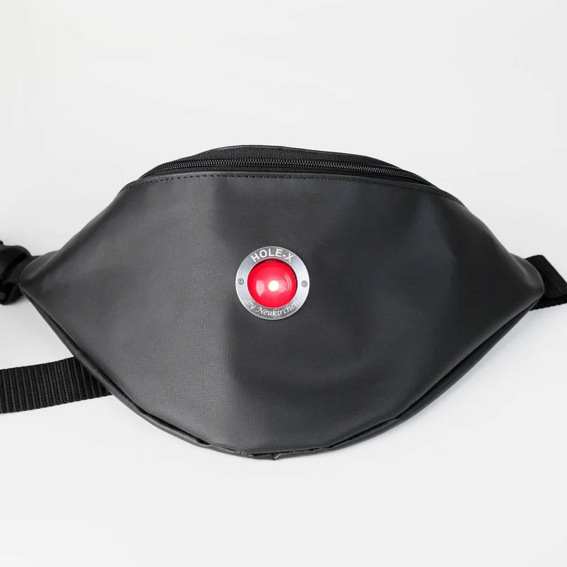 YANKEE Bauchtasche aus LKW-Plane - schwarz