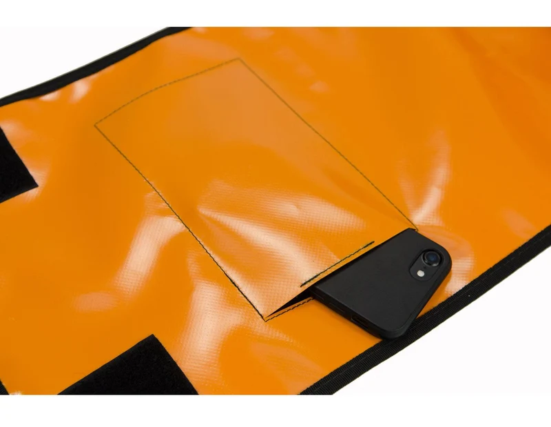 FOXTROTT Umhängetasche aus LKW-Plane - orange