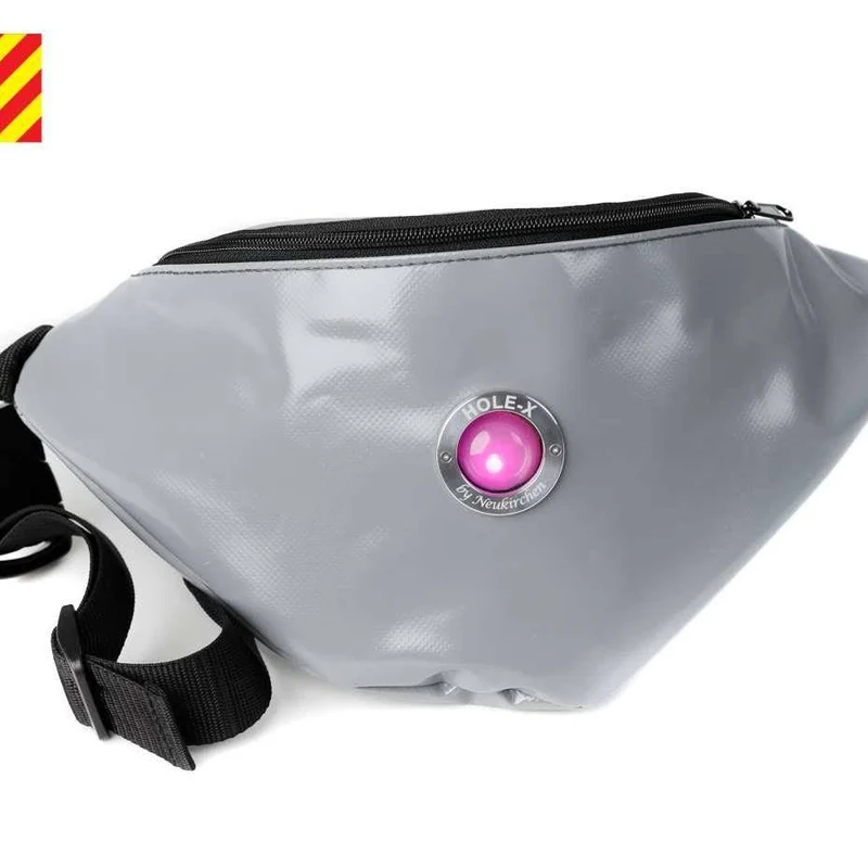 YANKEE Bauchtasche aus LKW-Plane - grau