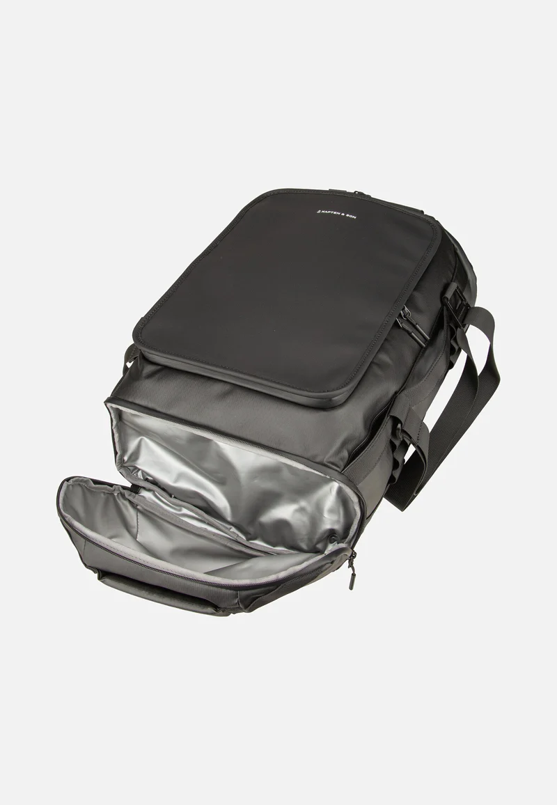 Lisbon Duffle Backpack S All Black - Rucksack
