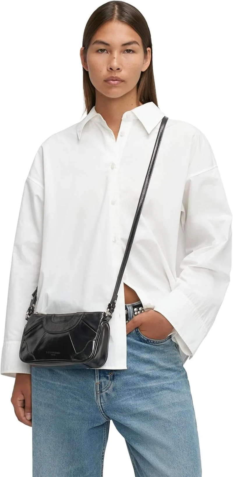 Liebeskind Berlin Umhängetasche Basic Crossbody schwarz