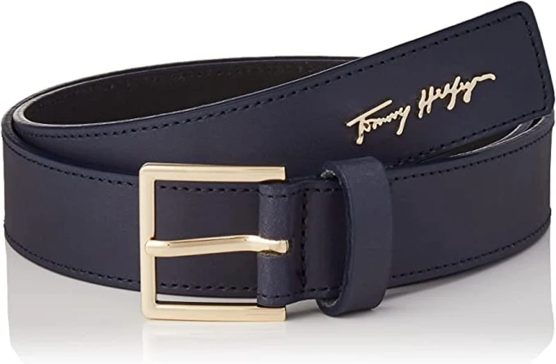 Tommy Hilfiger Ledergürtel Signature 3.0 Desert Sky - Variante: Gr.75