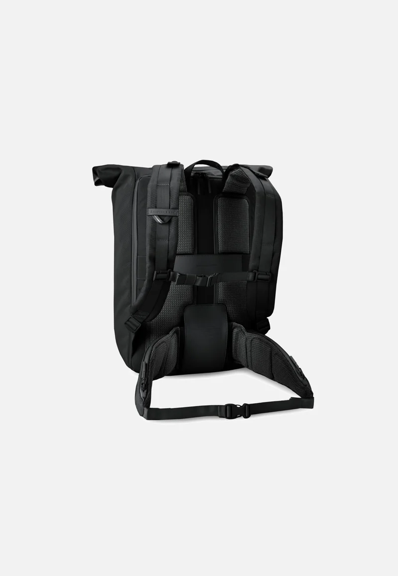 Banff All Black - Rolltop Rucksack
