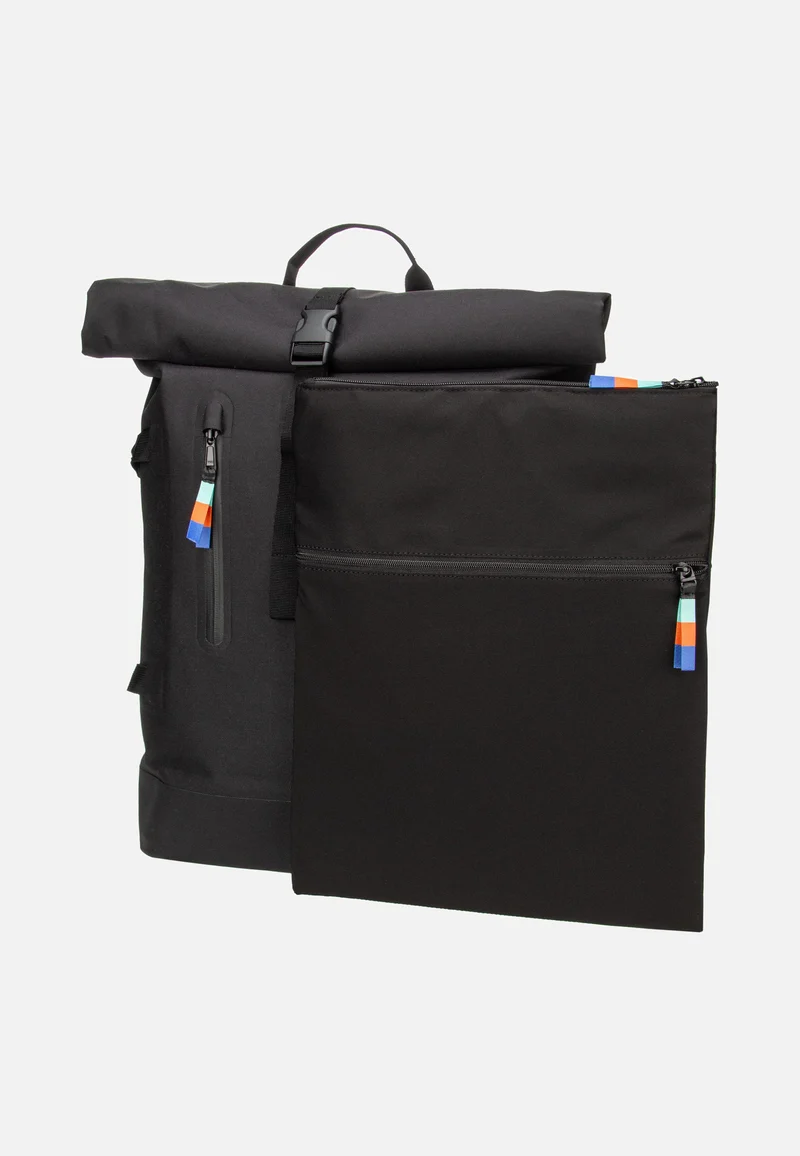 Rolltop 2.0 Black - Rolltop Rucksack