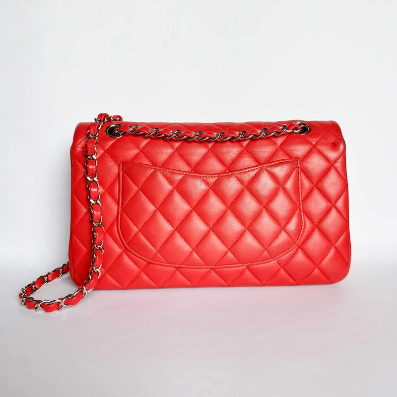 Chanel Classic Flap Bag Mittleres Lammleder