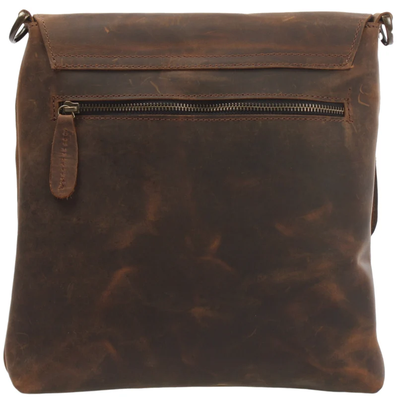 Umhängetasche Ledertasche Schultertasche Leder schlamm LE3027
