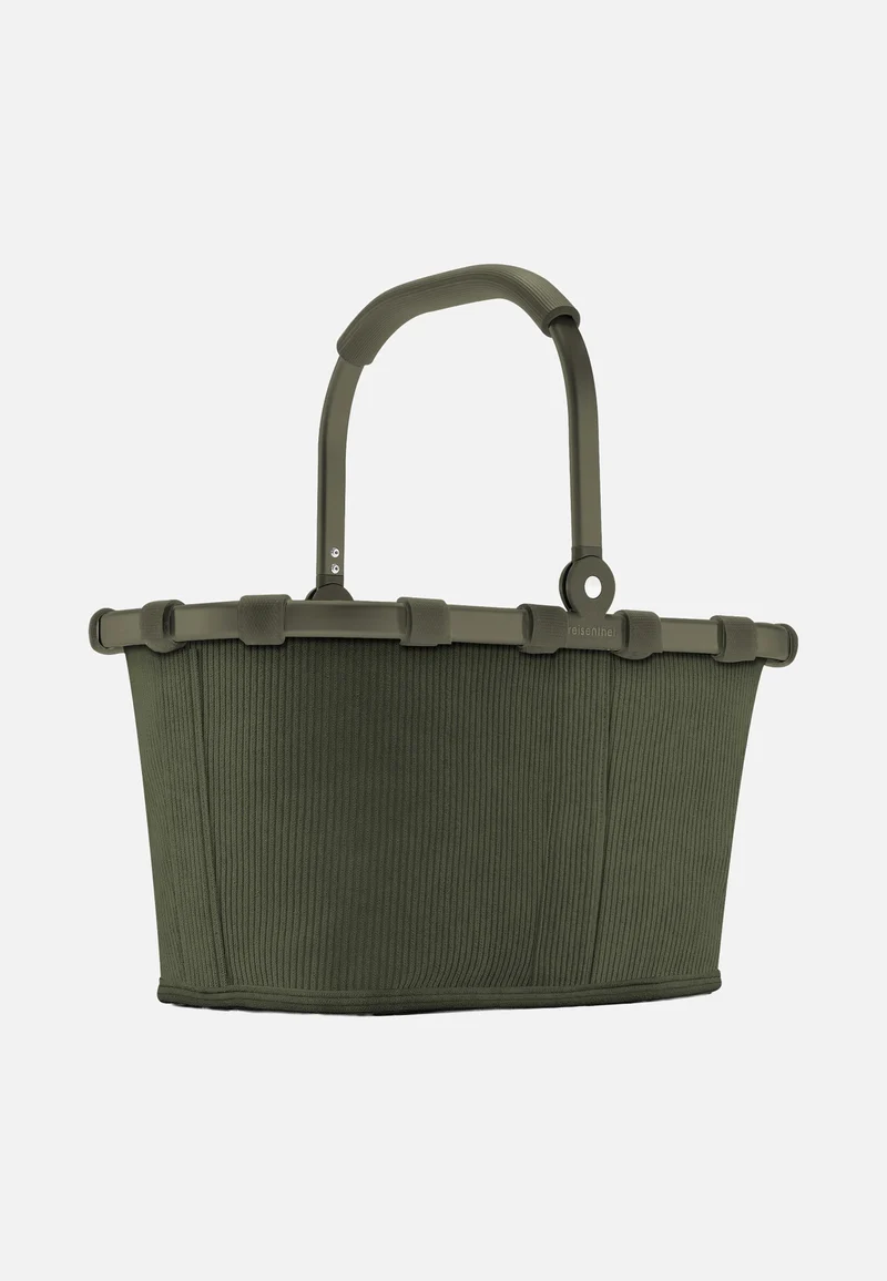 Carrybag XS Cord Dark Matcha - Einkaufskorb