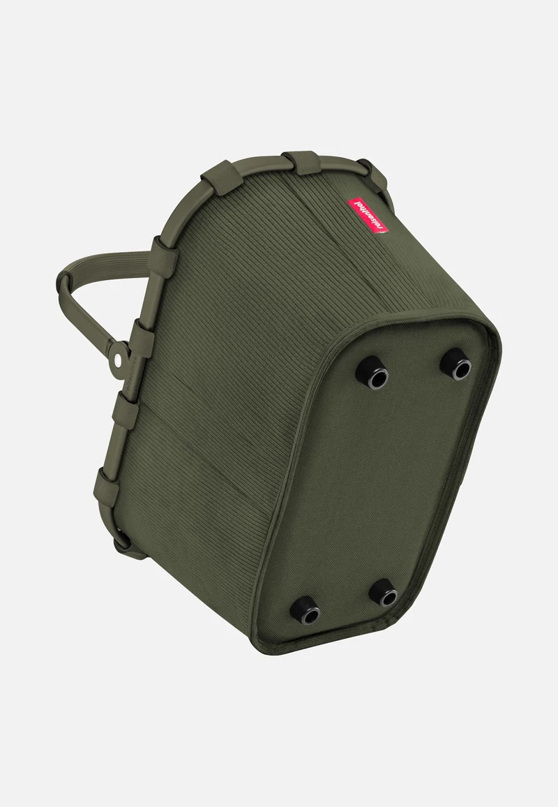 Carrybag XS Cord Dark Matcha - Einkaufskorb