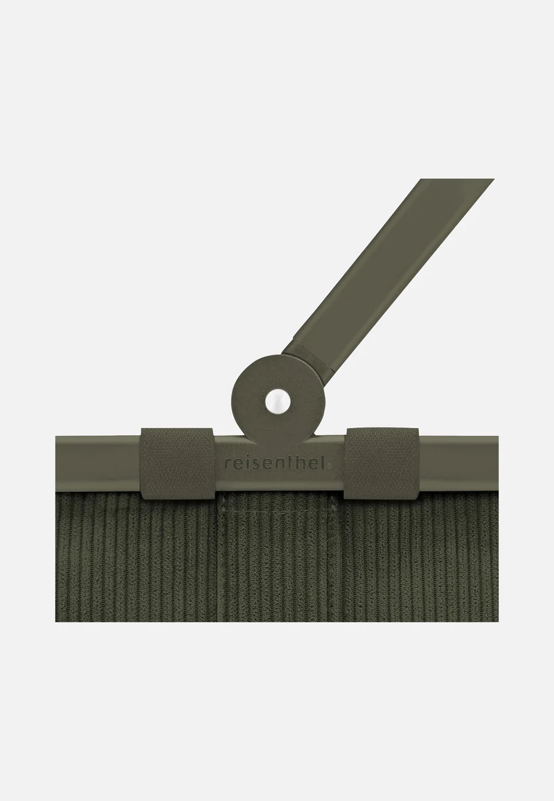 Carrybag XS Cord Dark Matcha - Einkaufskorb