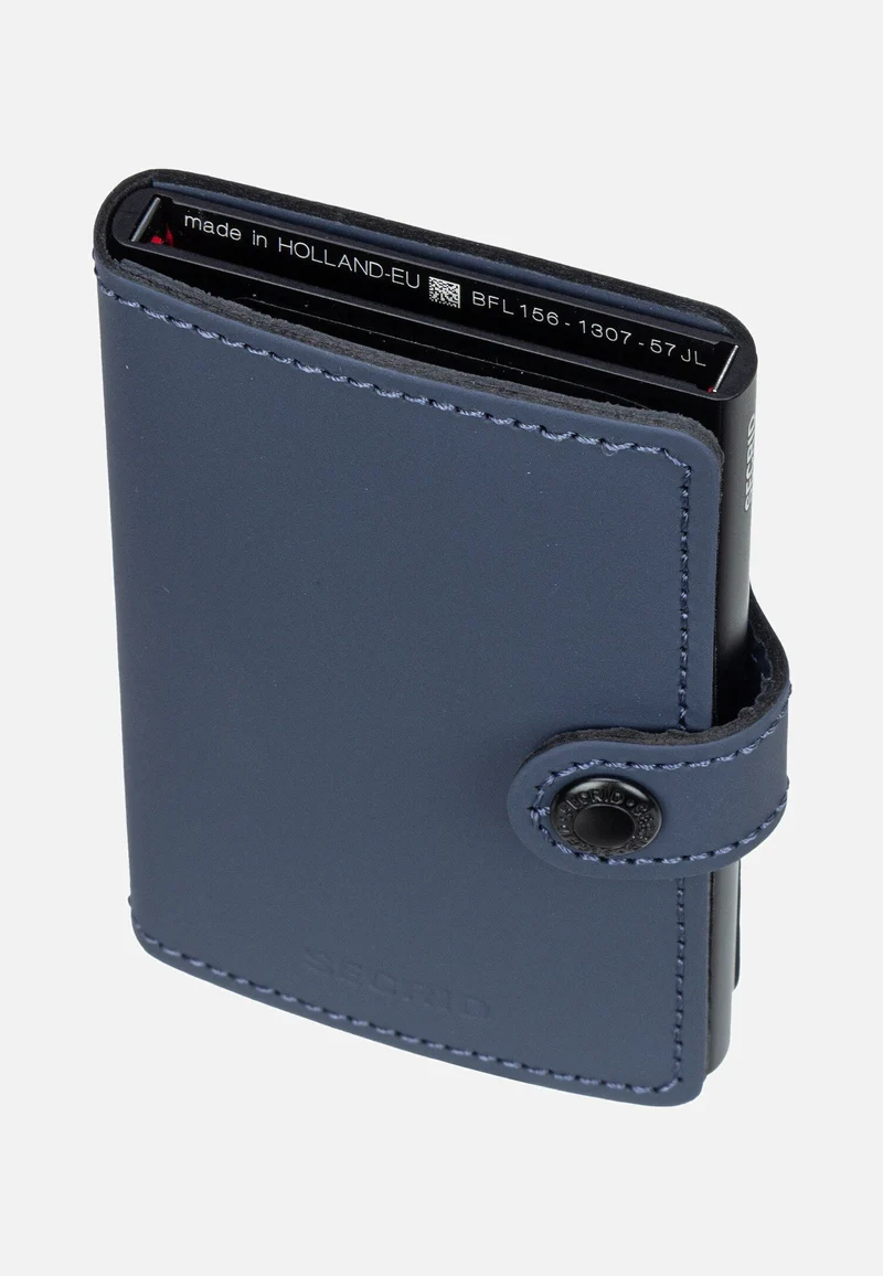 Miniwallet Matte Nightblue - Portemonnaie