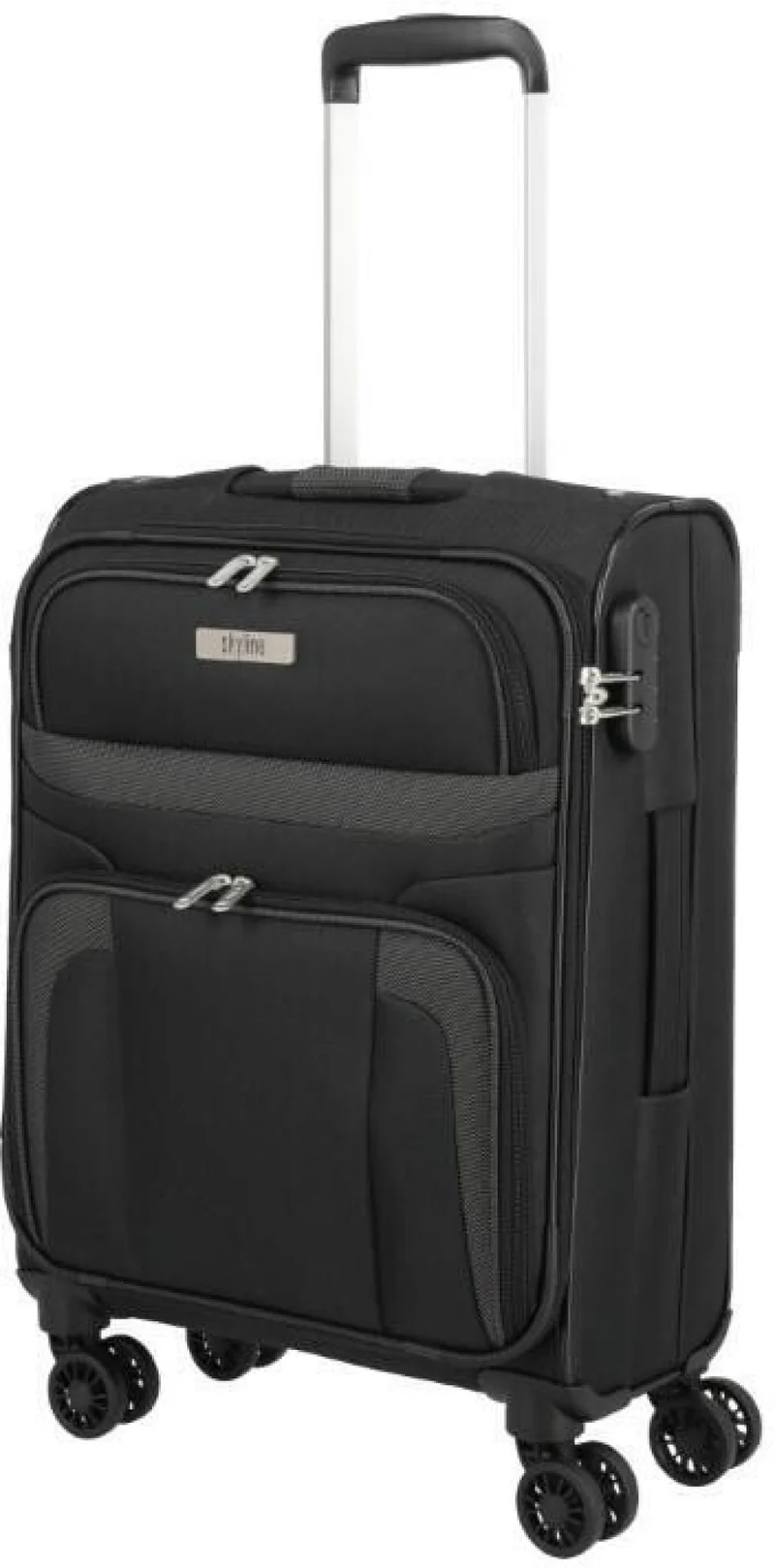 Travelite Skyline Orlando Weichgepäck Koffer S 54 cm Schwarz