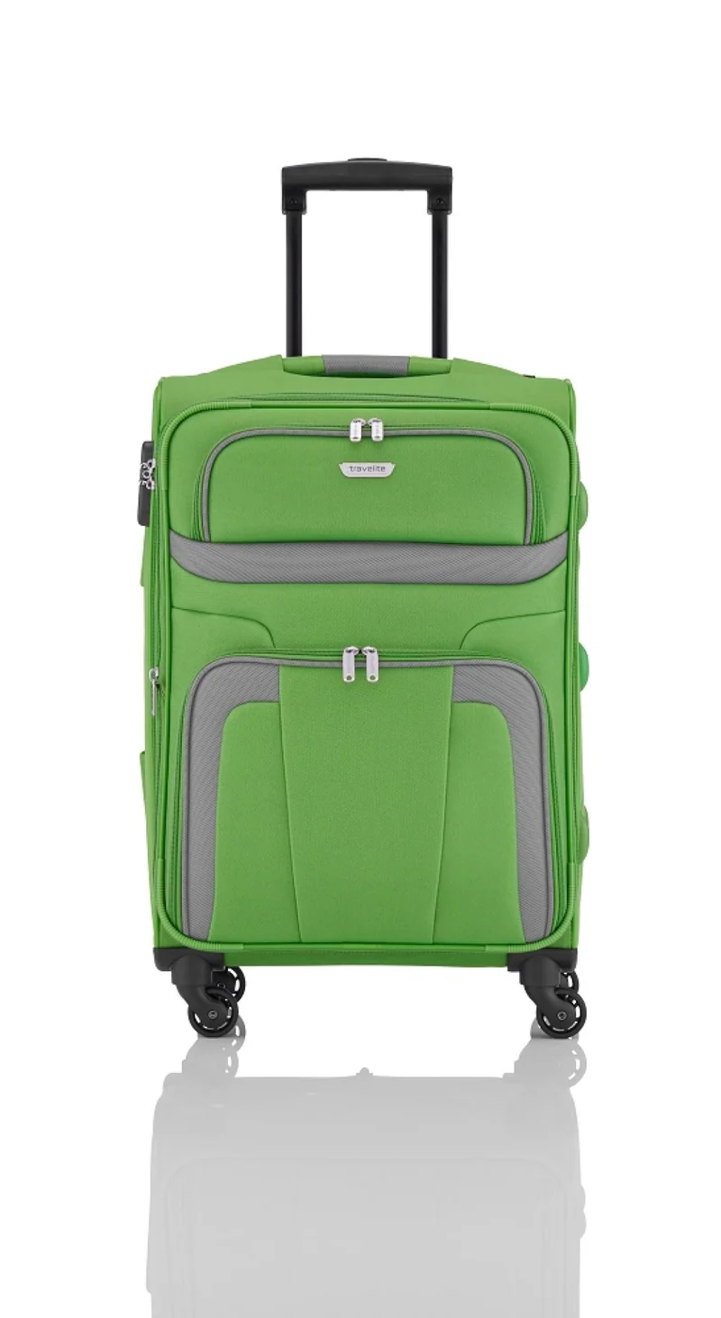 Travelite Skyline Orlando Weichgepäck Koffer S 54 cm Grün