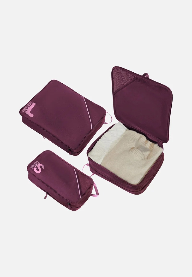 Packing Cubes S/M/L Iced Berry - Packing Cubes