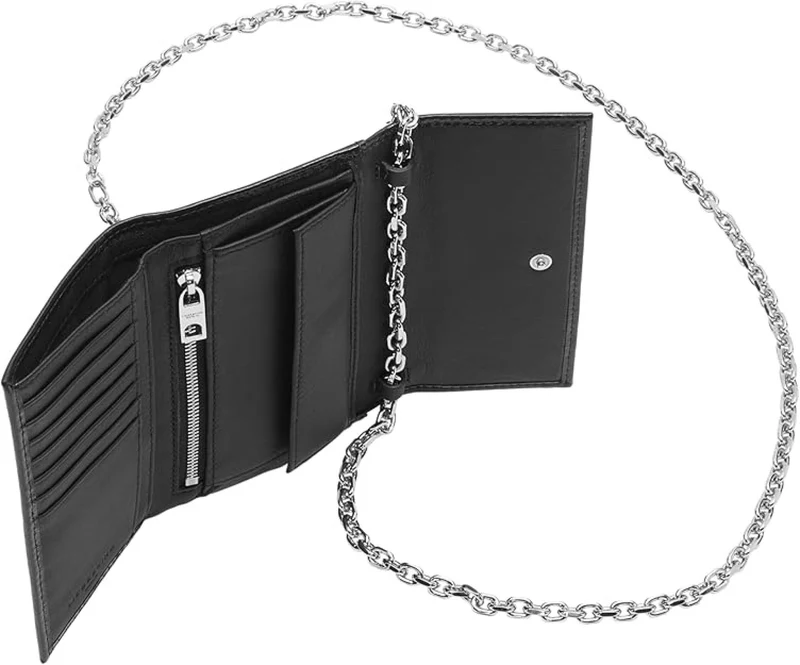Liebeskind Berlin Handtasche Börse Malia L WALLET L Lack Distressed blackSchwarz