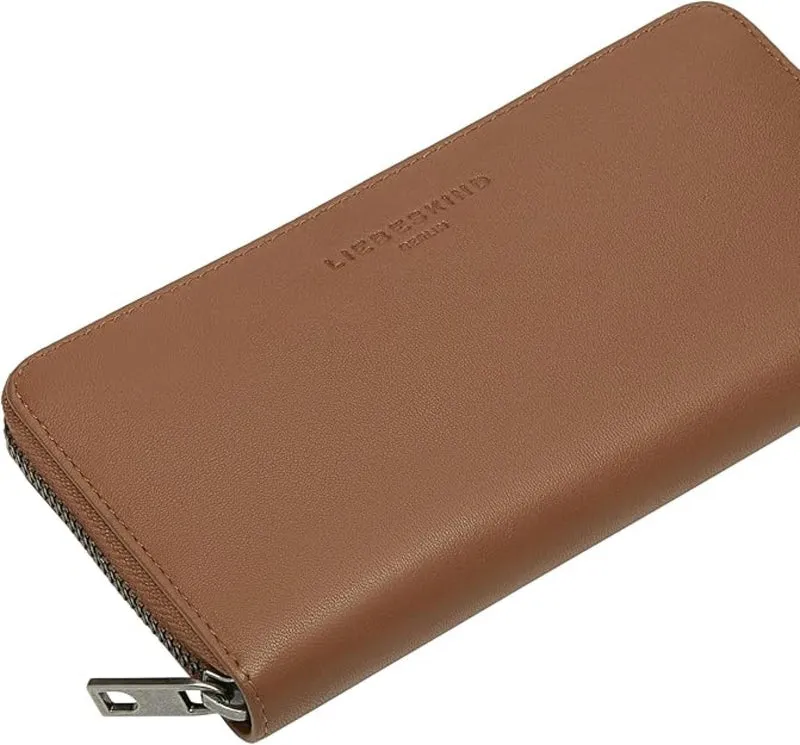 Liebeskind Berlin Geldbeutel Sally WALLET L Sheep Natural sepia braun