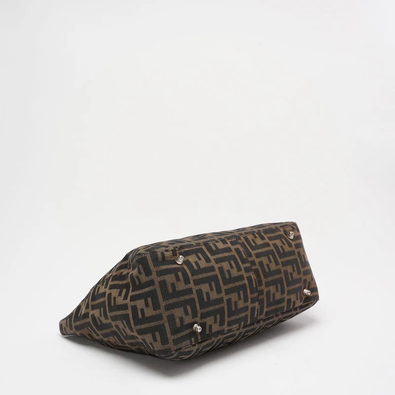 Fendi Kleine Tragetasche Braun