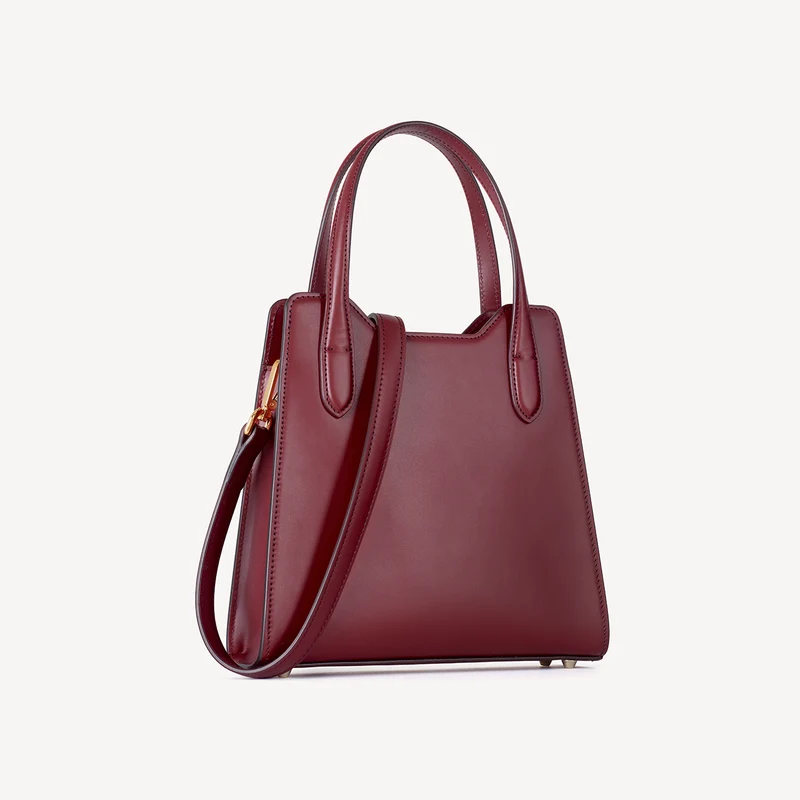 Mini Swaine Tote - Bordeaux