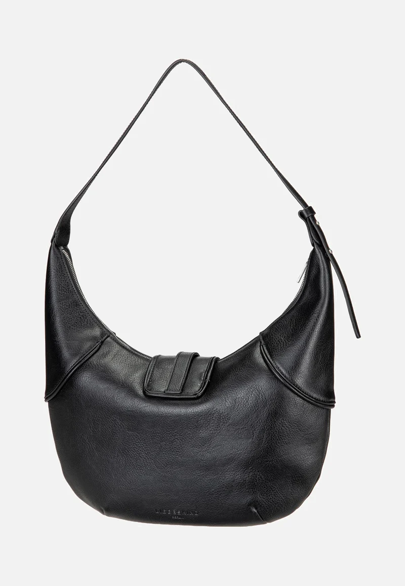 Ryker Hobo M Cow Natural Black - Hobo Bag