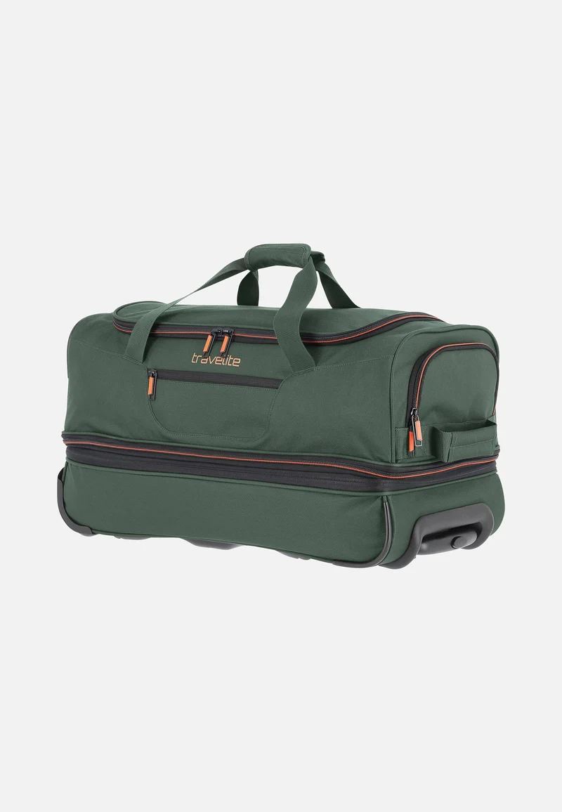 Basics Trolley S Dunkelgrün - Reisetasche mit Rollen