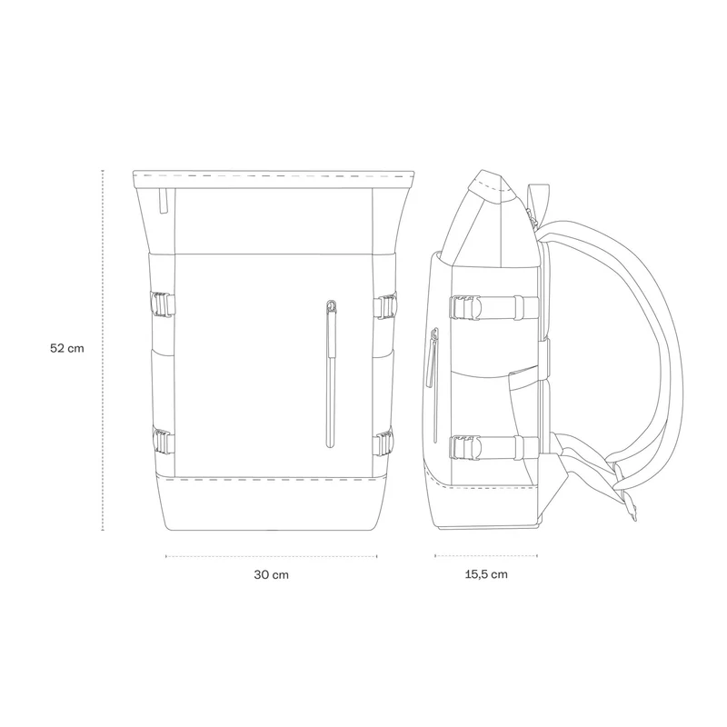Kapten & Son Rucksack HELSINKI PRO 23 Liter WALNUT