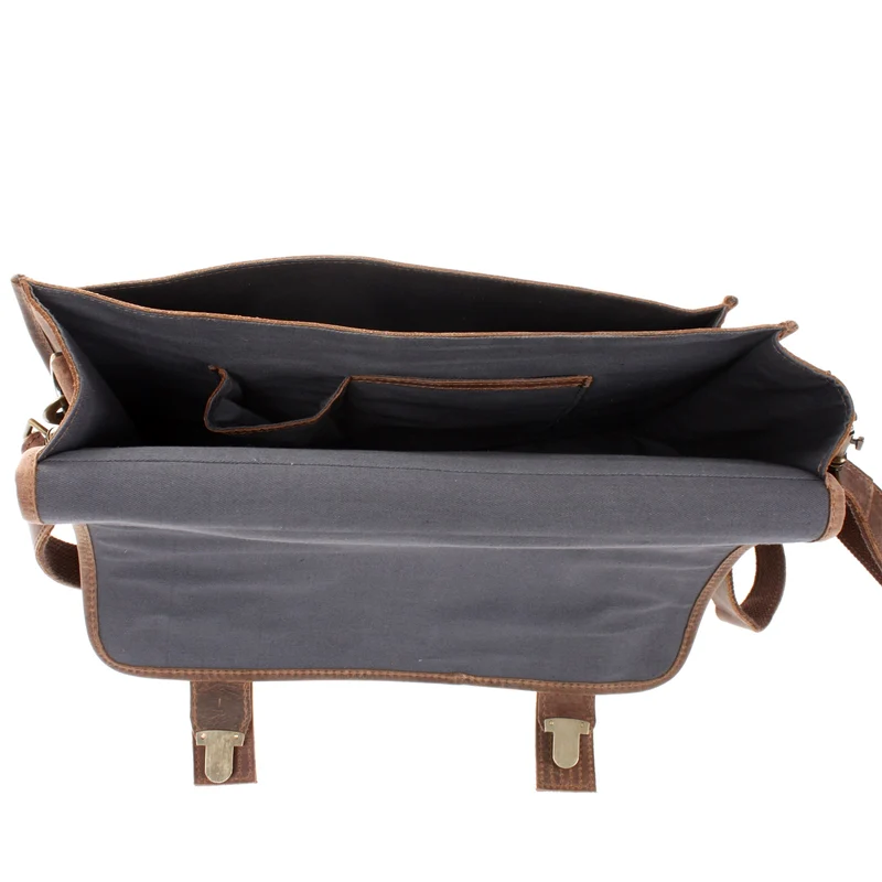 Aktentasche Lehrertasche Businesstasche Damen Herren Leder braun LE3043