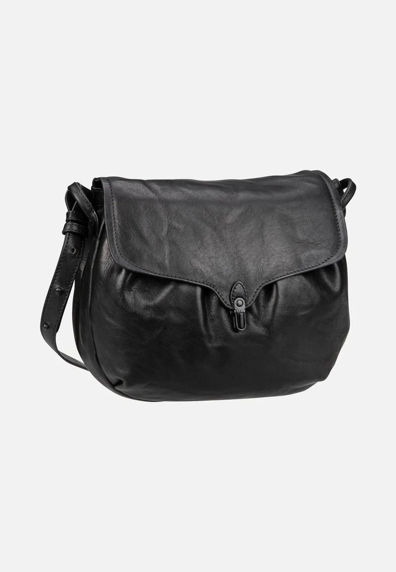 Mrs. Pineapple Pie Black Smoke - Saddle Bag