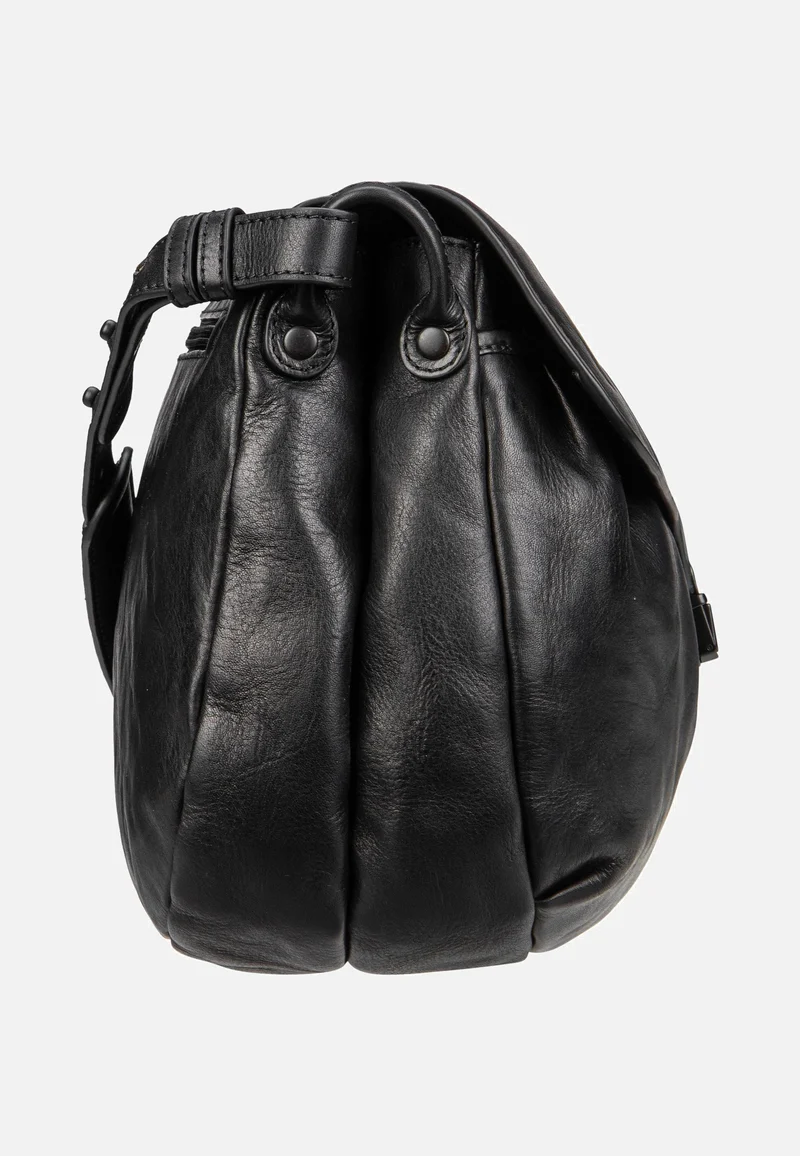 Mrs. Pineapple Pie Black Smoke - Saddle Bag