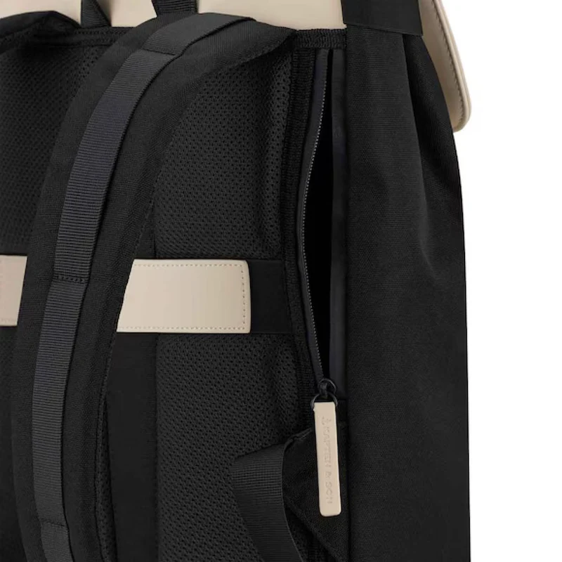 Kapten & Son Rucksack New Fyn Cream Schwarz