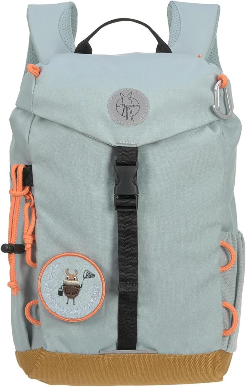 Lässig Outdoor Backpack ab 3 Jahre - 9 Liter/Mini Nature light blue
