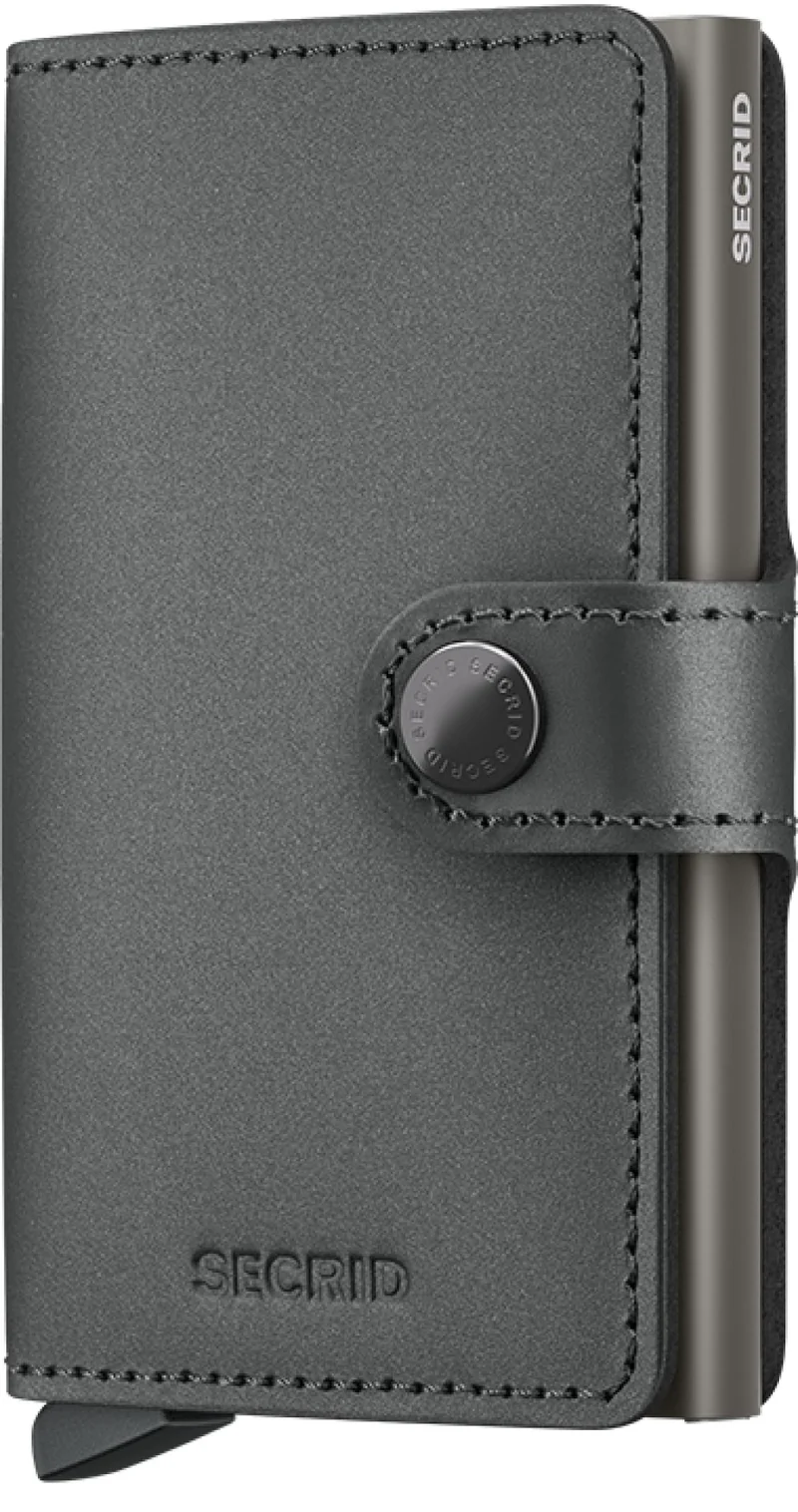 Secrid Miniwallet matte satin Steel grey