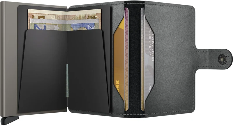 Secrid Miniwallet matte satin Steel grey