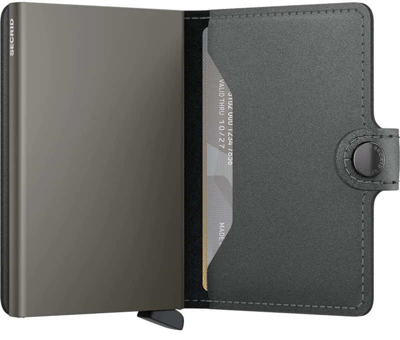 Secrid Miniwallet matte satin Steel grey