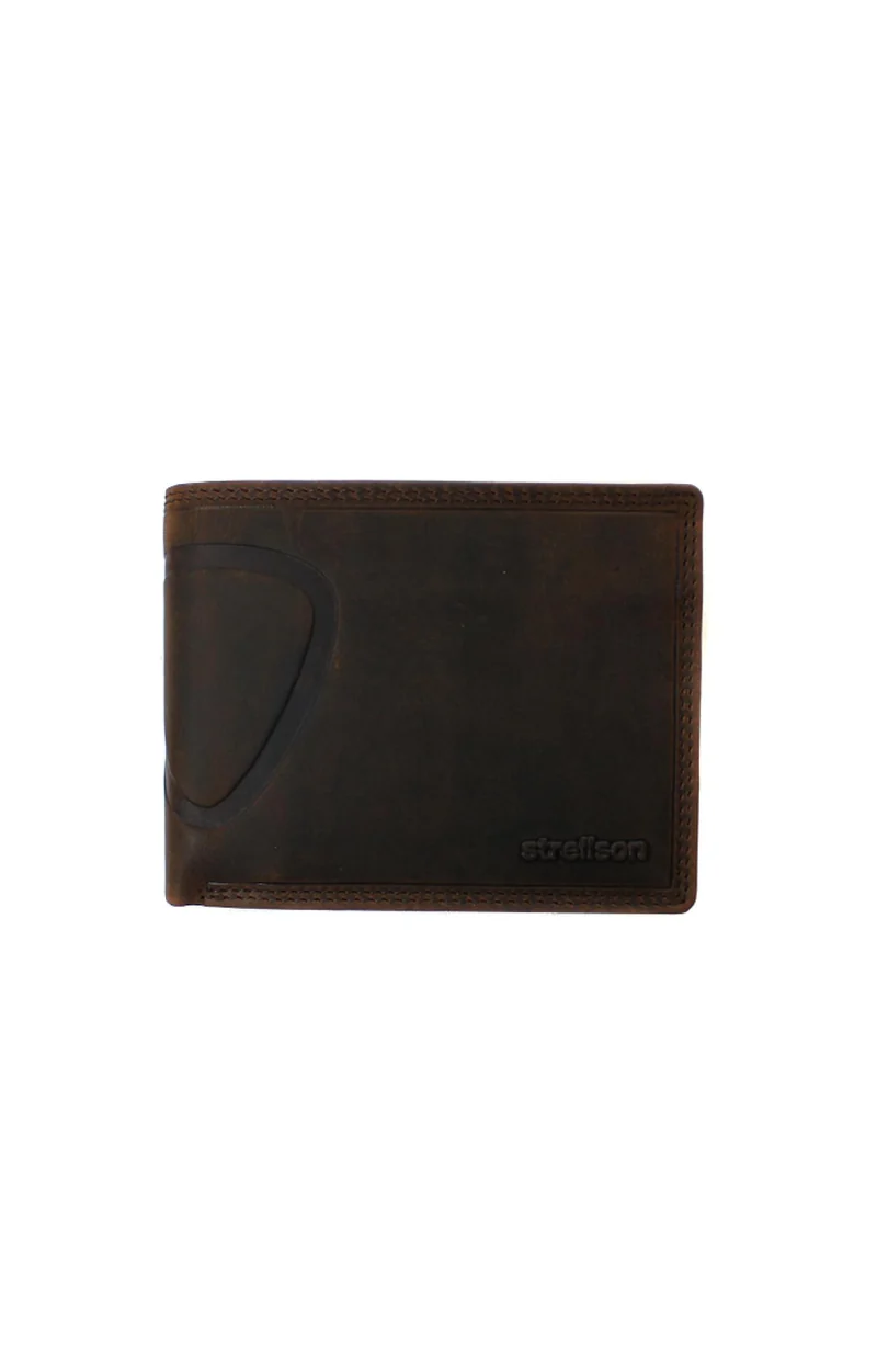 Strellson Geldbörse Baker Street Billfold H7 dunkelbraun RFID