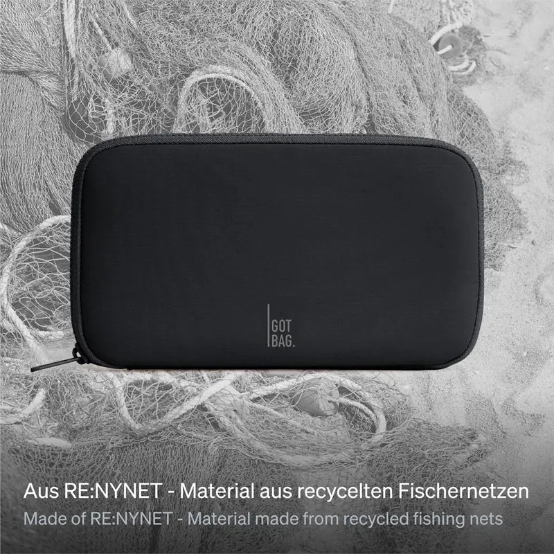 Got Bag Wallet 02 Portemonnaie mit Münzfach & Platz für Karten Black