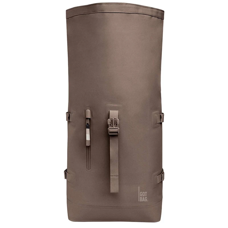 Got Bag ROLLTOP 2.0 Backpack Rucksack 15" monochrome oyster braun