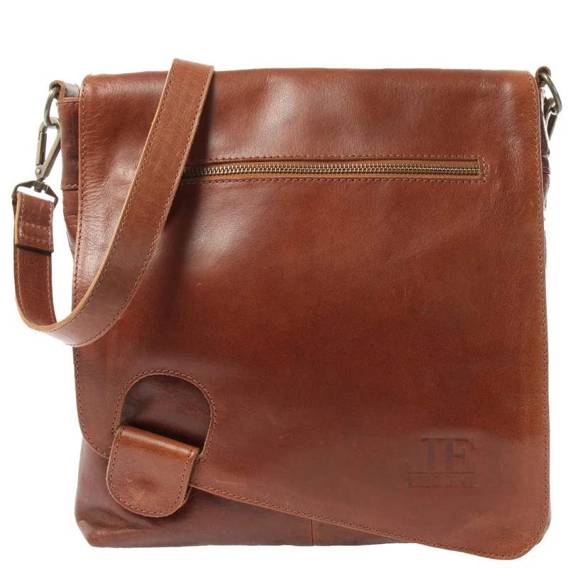 Umhängetasche Ledertasche Damen Schultertasche Leder braun LE3073