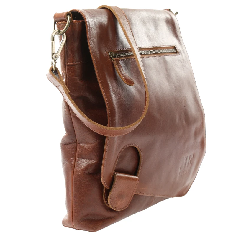 Umhängetasche Ledertasche Damen Schultertasche Leder braun LE3073