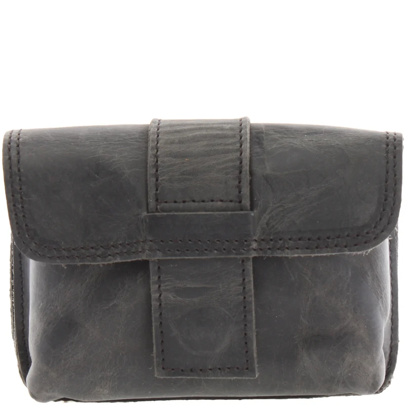 Gürteltasche Bauchtasche Hüfttasche Damen Herren Rindsleder grau LE9005
