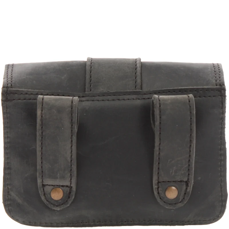 Gürteltasche Bauchtasche Hüfttasche Damen Herren Rindsleder grau LE9005