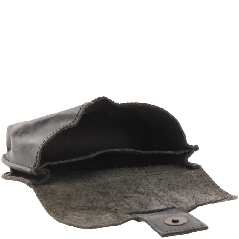 Gürteltasche Bauchtasche Hüfttasche Damen Herren Rindsleder grau LE9005