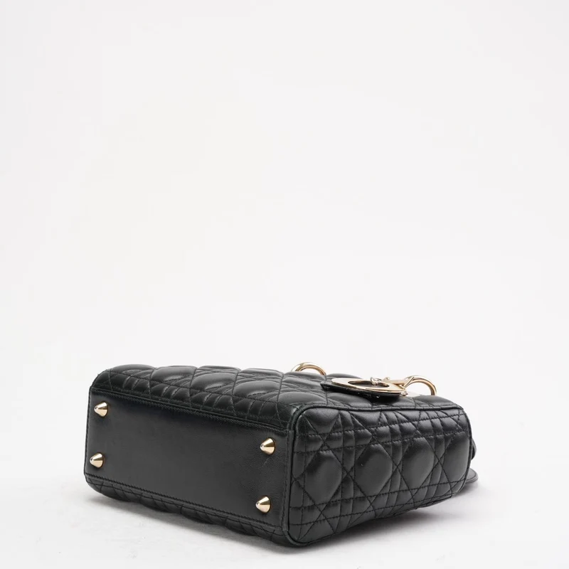 Dior Schwarze kleine Lady Dior My ABCDior Tasche 2017