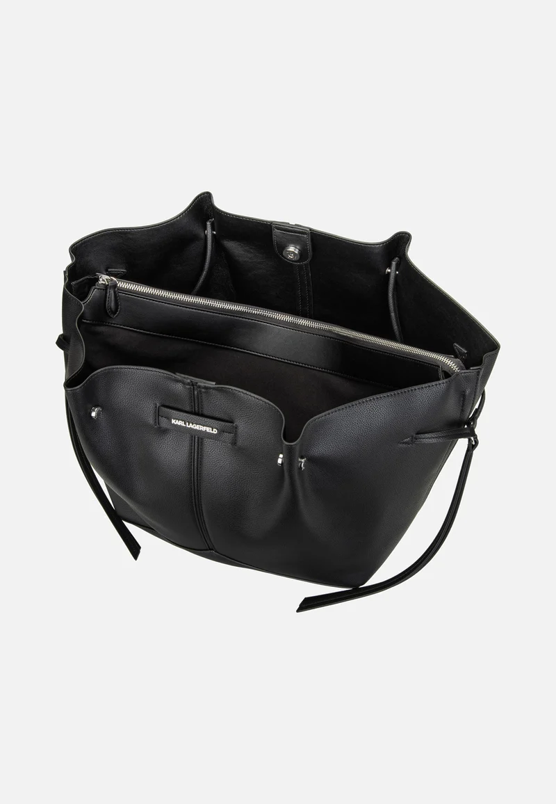 K/Pierced MD Tote Black-Nickel - Shopper