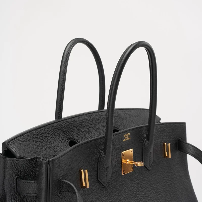 Hermes Black Birkin 35 Togo Leder 2014