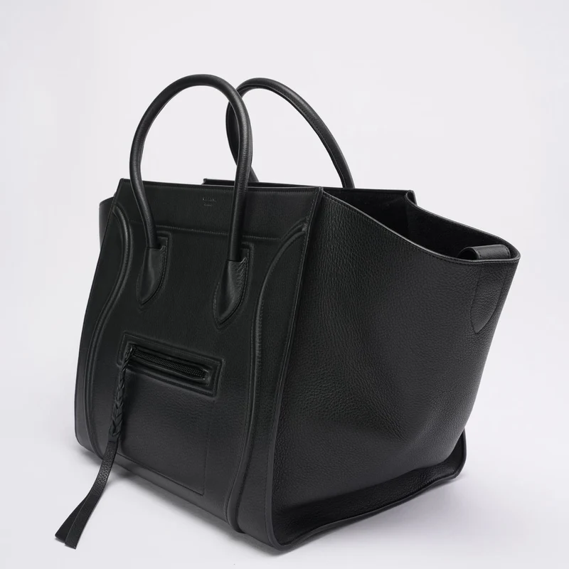 Celine Schwarze Phantom Luggage Tote Bag 2014
