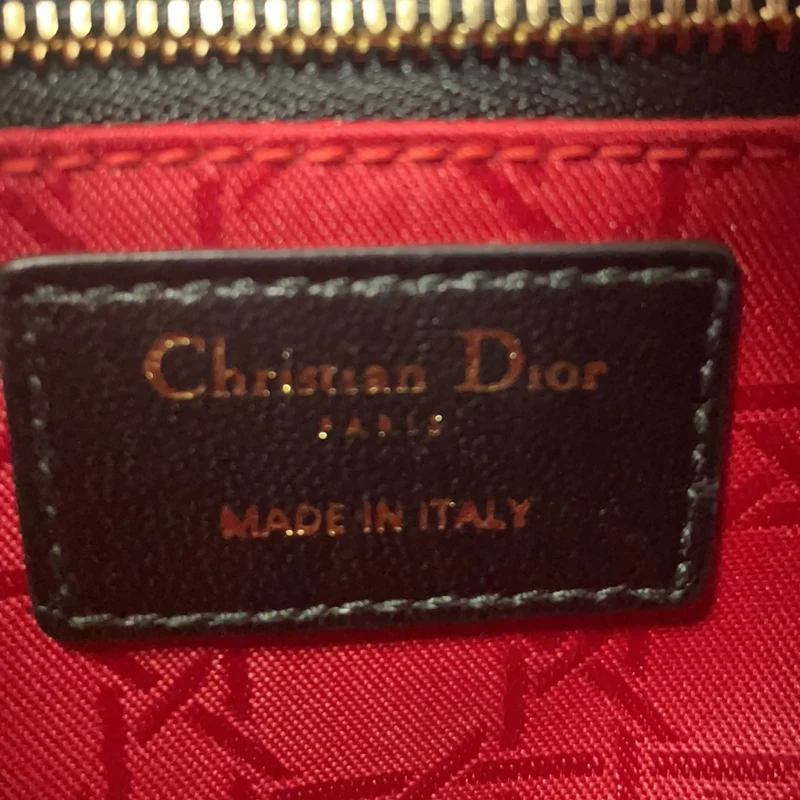 Dior Small Lady Dior My ABCDior Tasche in Schwarz 2017