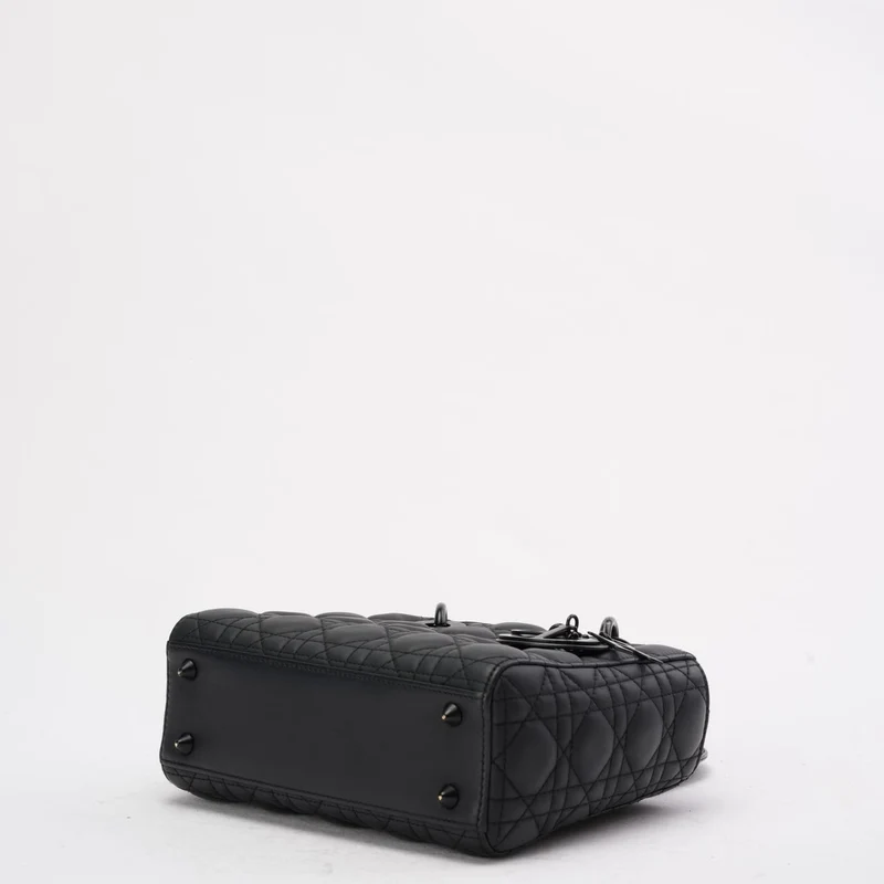 Dior Small Lady Dior My ABCDior Tasche in Schwarz Ultramatte 2020