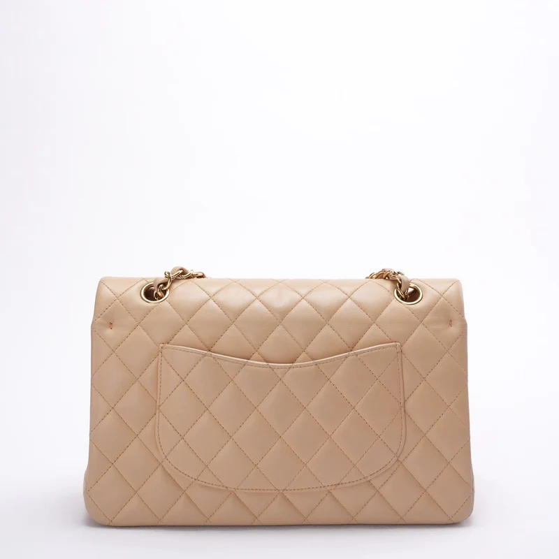 Chanel Classic Flap Bag mittel Beige